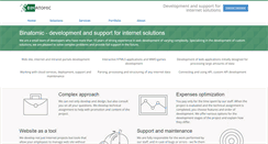 Desktop Screenshot of binatomic.com